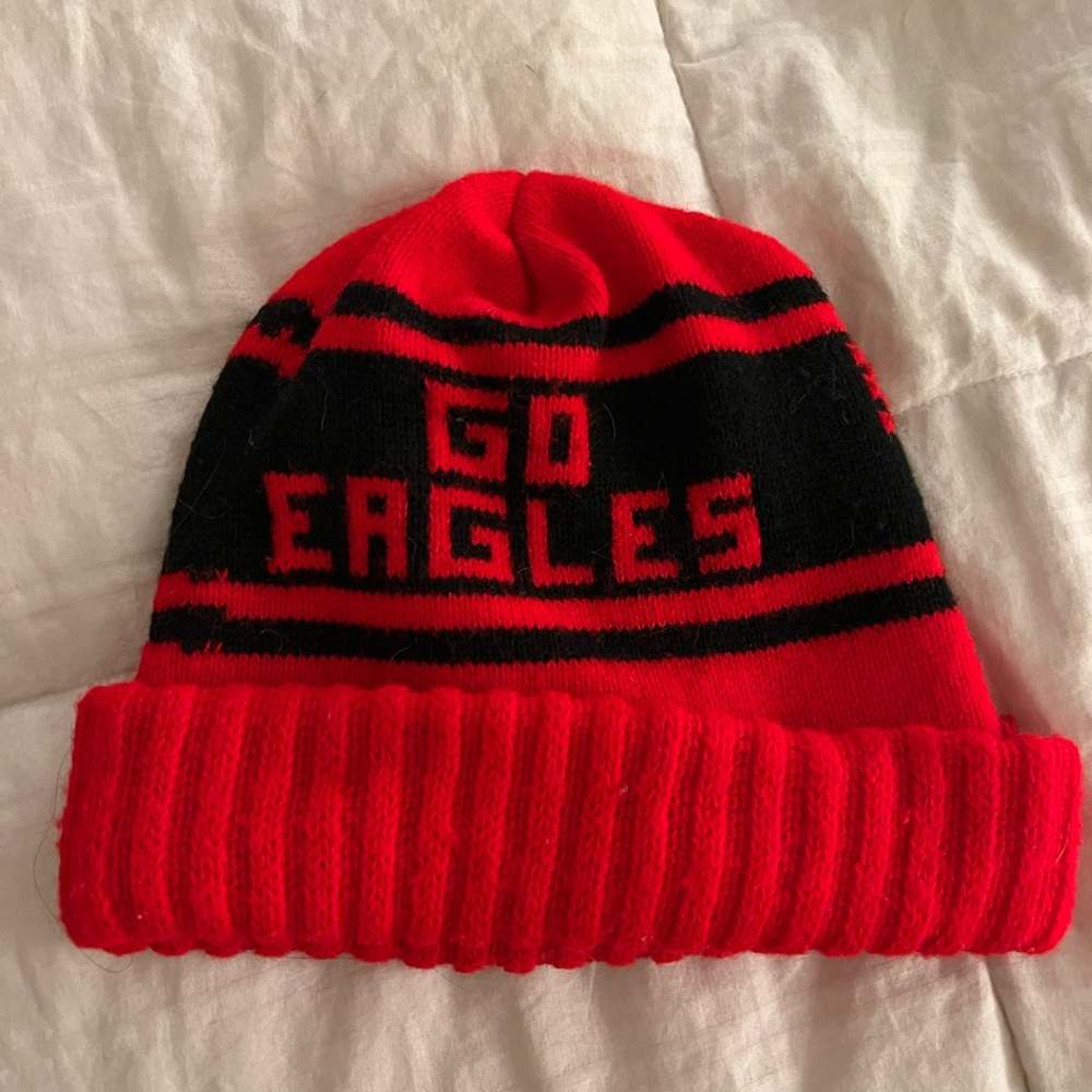 Red eagles beanie